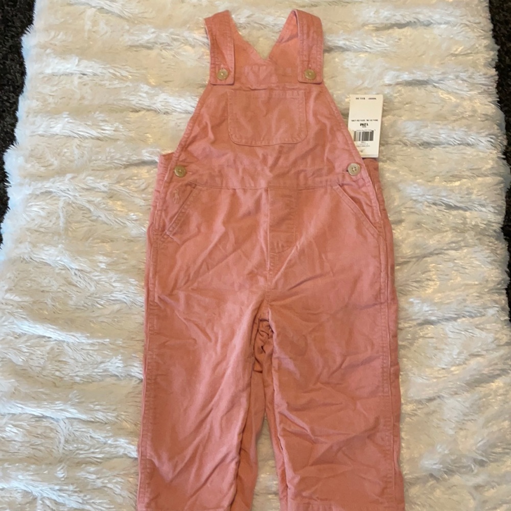 NWT Ralph Lauren Overalls 12 Months